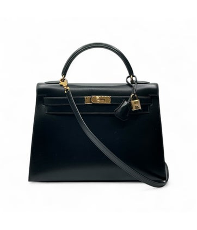 Hermes Box Leather Kelly 32