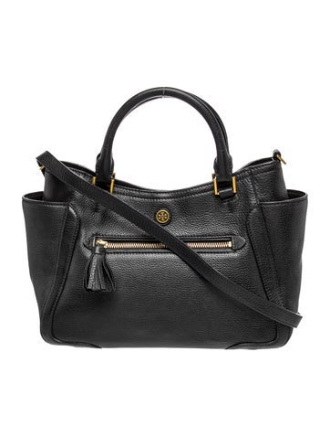 Leather Top Handle Bag