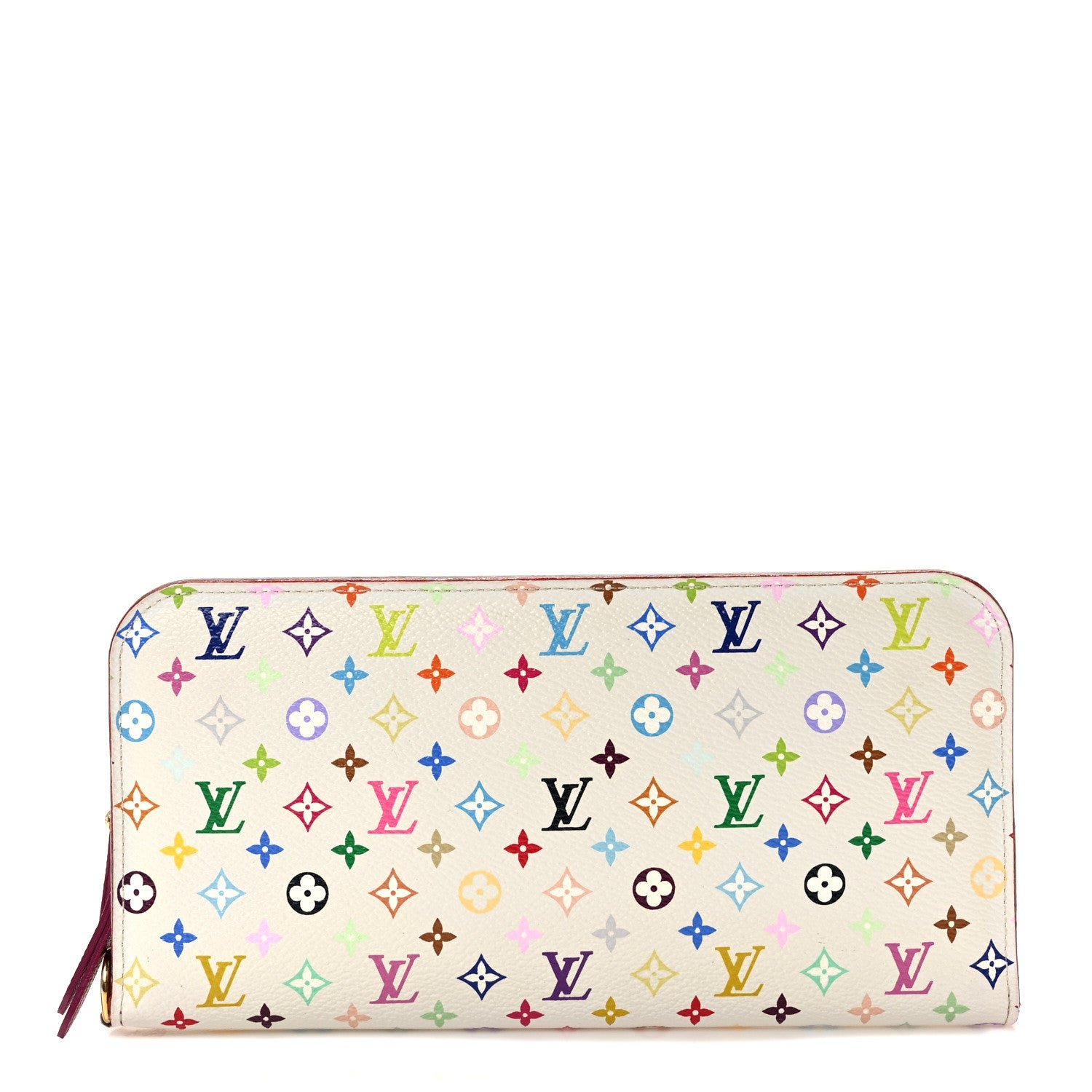 Louis Vuitton Monogram Multicolor Insolite Wallet White Figue