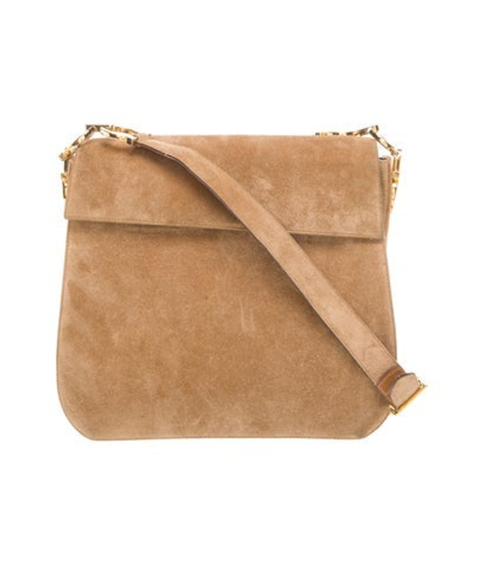 Bally Suede Messenger Bag