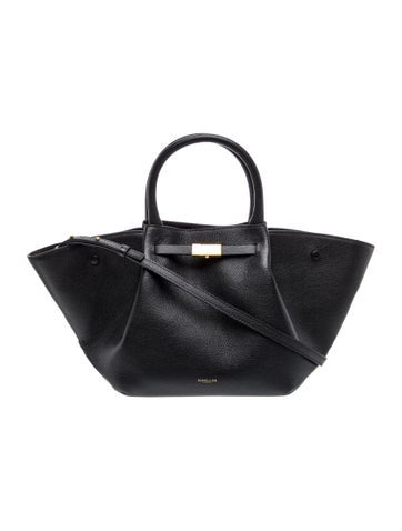 Leather London Midi New York tote bag Large