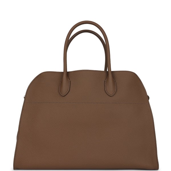 The Row The Row Soft Margaux 15 Bag Chevre Calfskin Silver Hardware