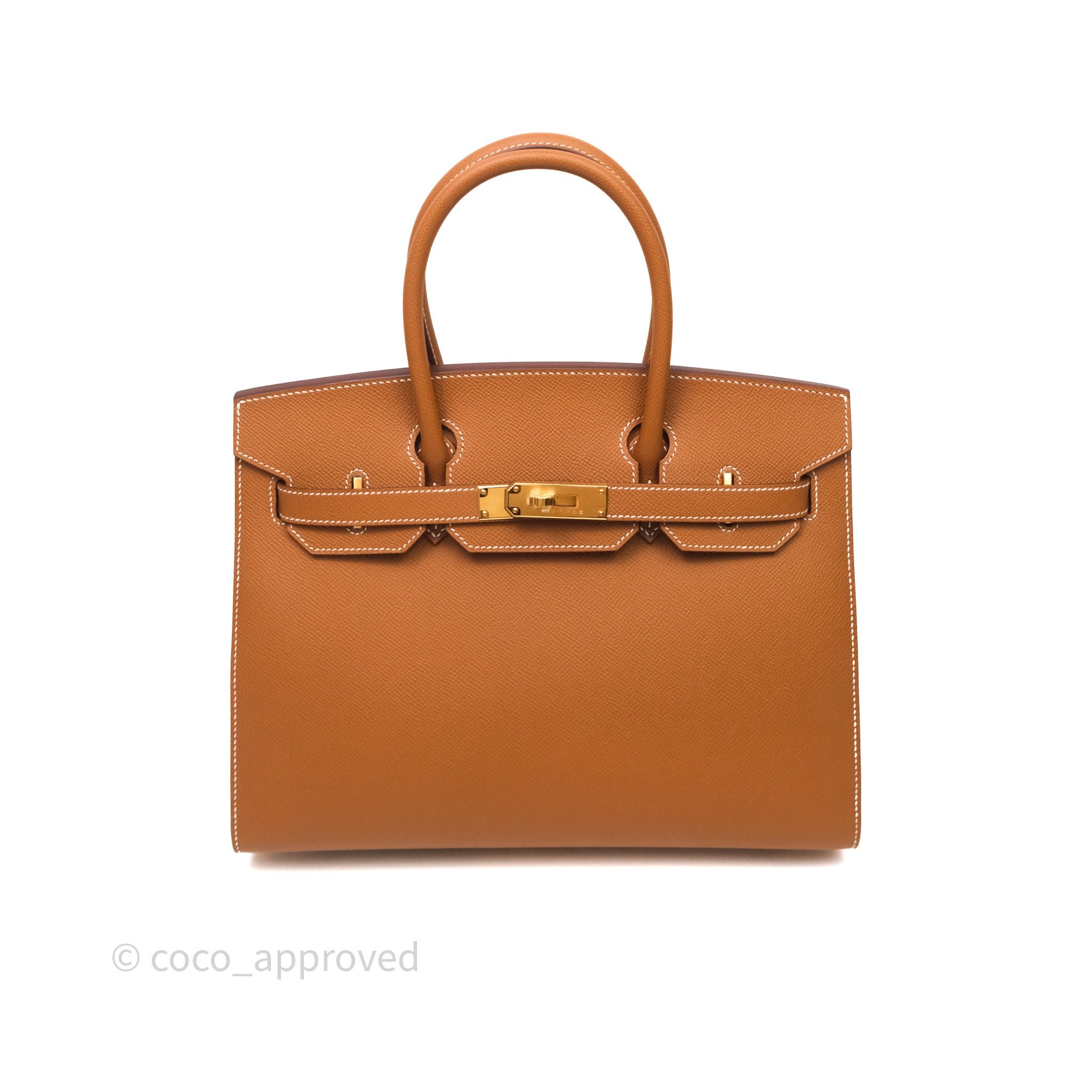Hermès Birkin 30 Sellier Gold 37 Epsom Gold Hardware