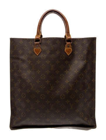 LV Monogram Monogram Canvas Sac Plat Bag Vintage