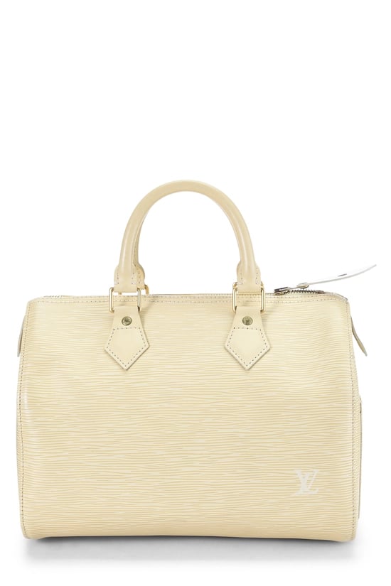 Louis Vuitton Vanilla Epi Speedy 25