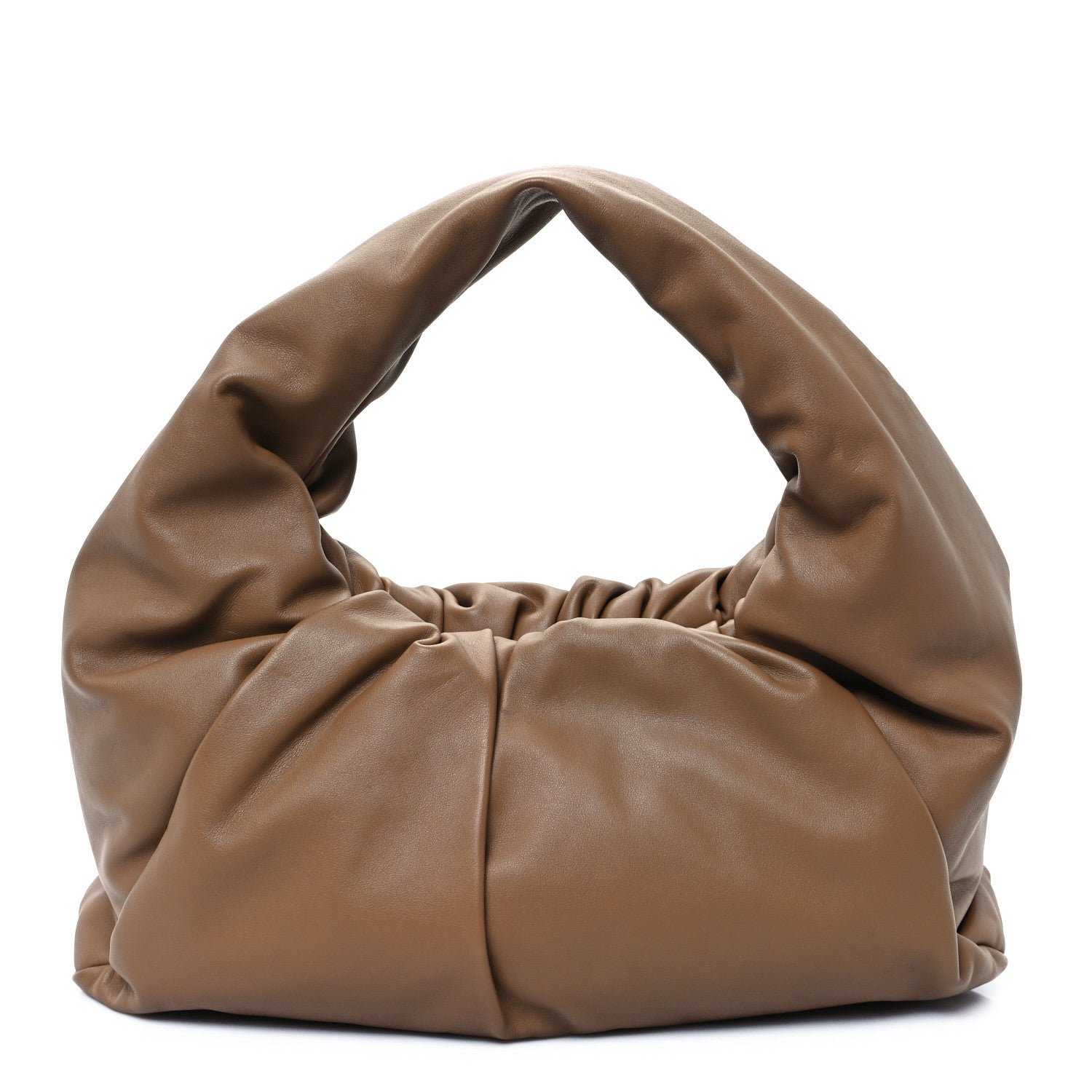 Bottega Veneta Smooth Butter Calfskin Small The Shoulder Pouch Cammello