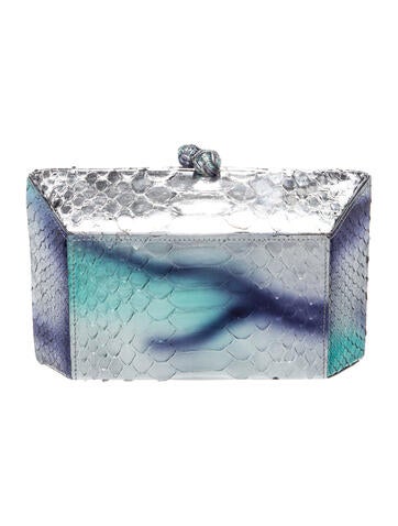 Nancy Gonzalez Crocodile Minaudière