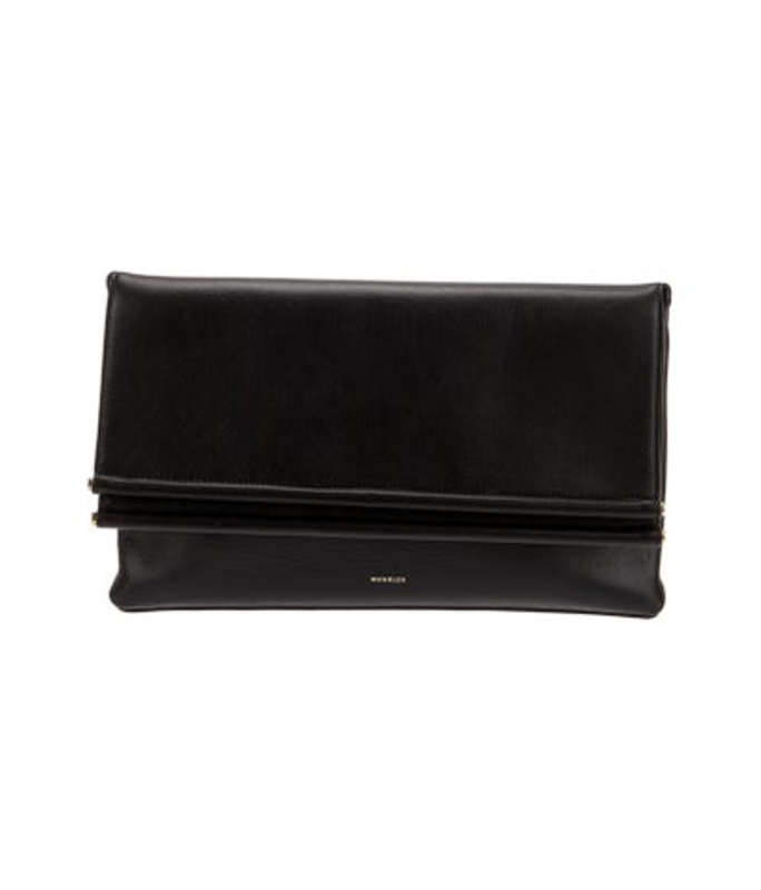 WANDLER Leather Clutch