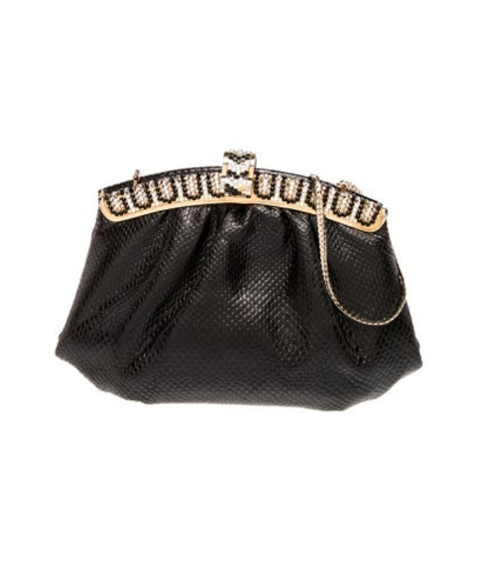 Judith Leiber Leiber Leather Evening Bag