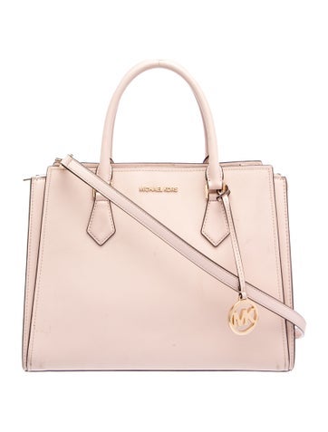 Michael Kors Saffiano Leather Top Handle Bag