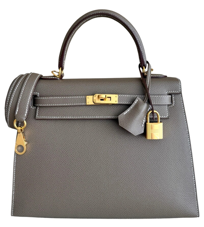 Etoupe Epsom Sellier Kelly 25 Gold Hardware, 2021