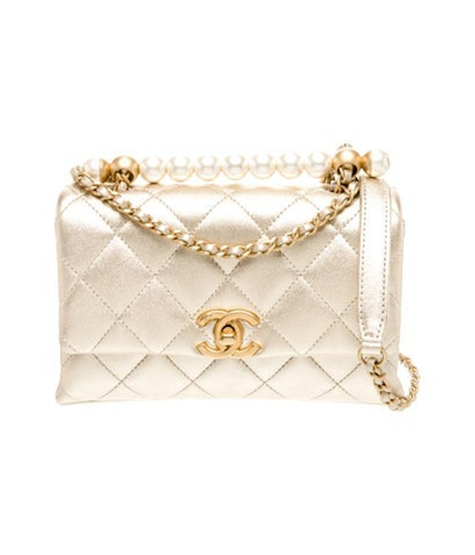 Chanel Paris Manchester Pearl Mini Flap Bag
