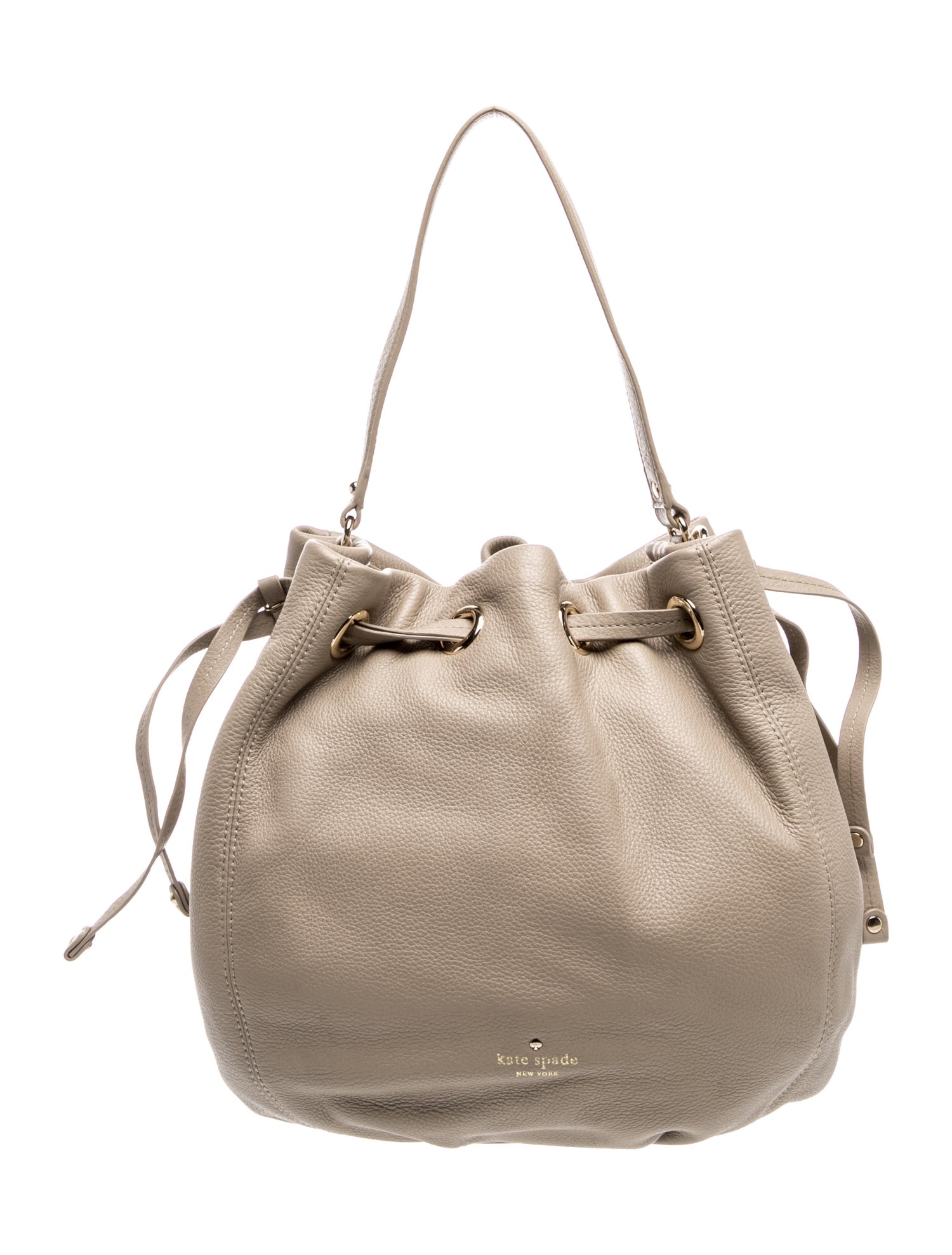 Leather Bucket Bag