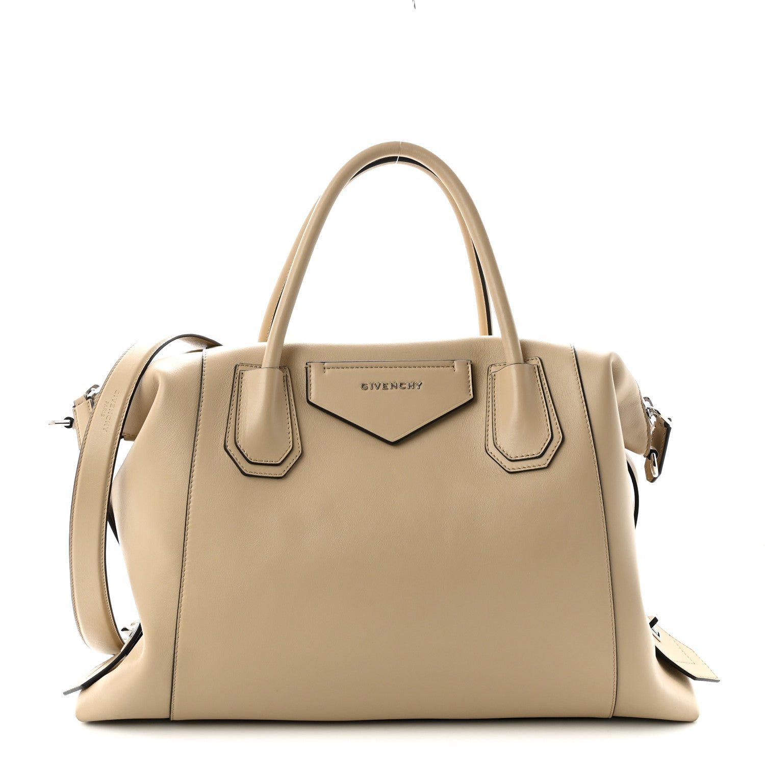 Givenchy Smooth Calfskin Medium Soft Antigona Beige