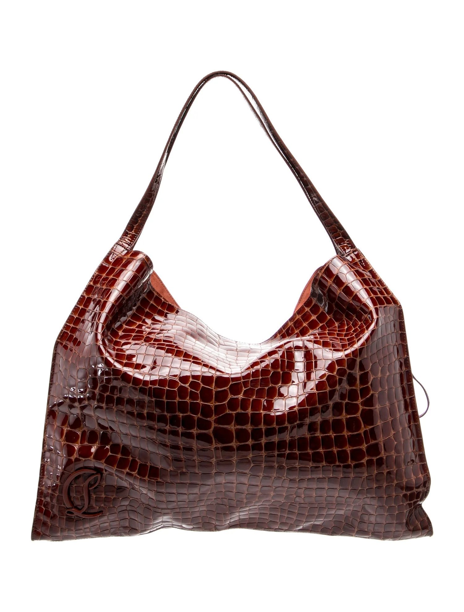 Embossed Leather Tote