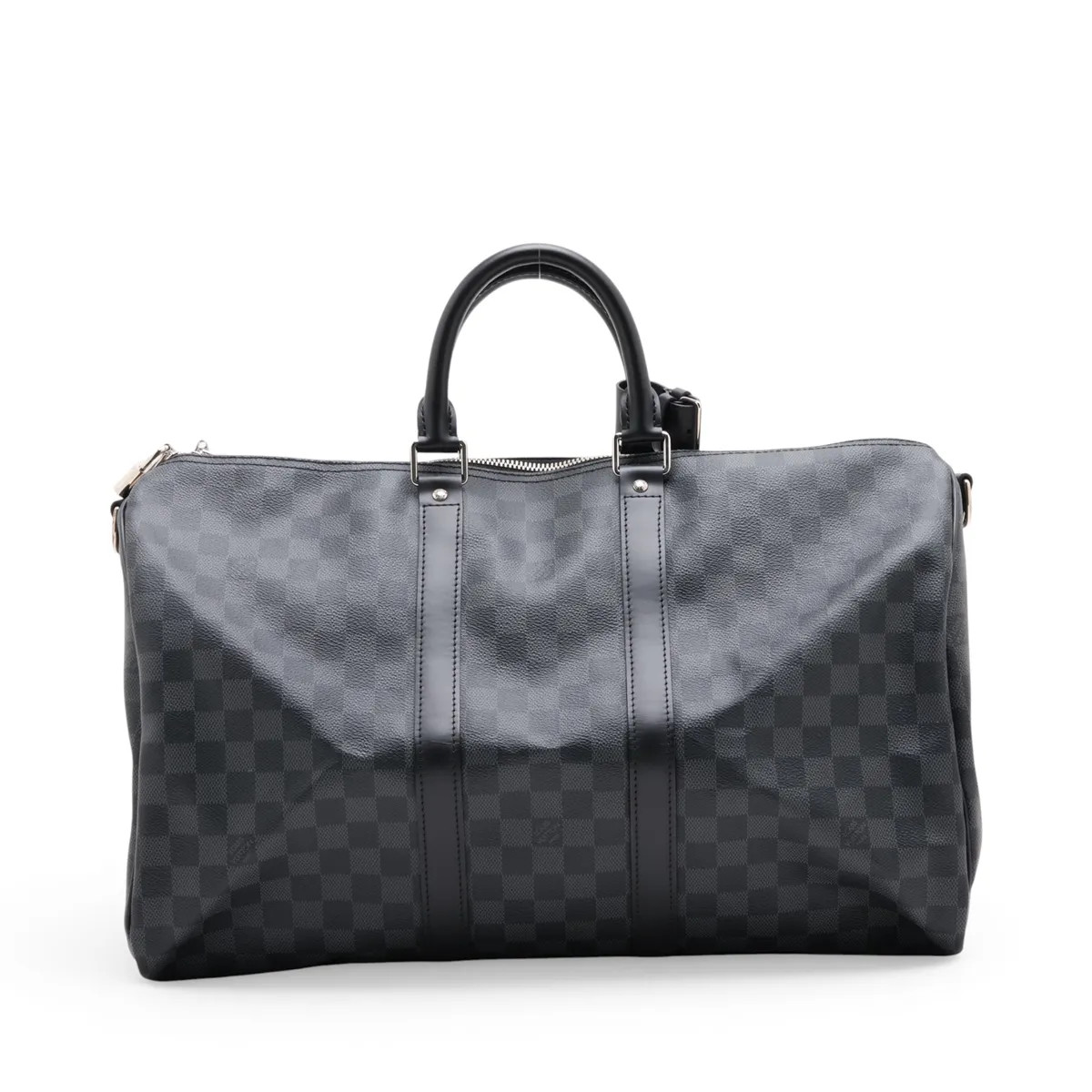Louis Vuitton Damier Graphite Keepall Bandrière 45 N41418 Black