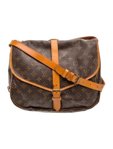 LV Monogram Saumur 35