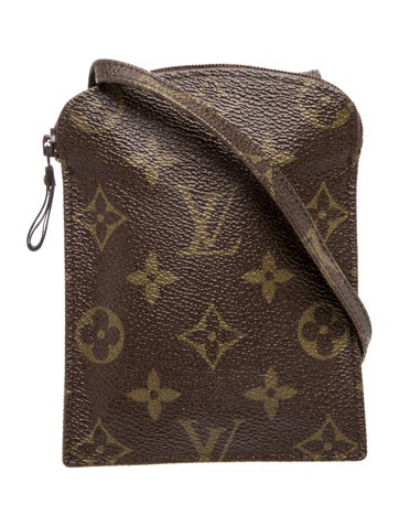 Louis Vuitton LV Monogram Pochette Secret Passport Holder