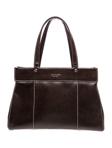 Leather Top Handle Bag