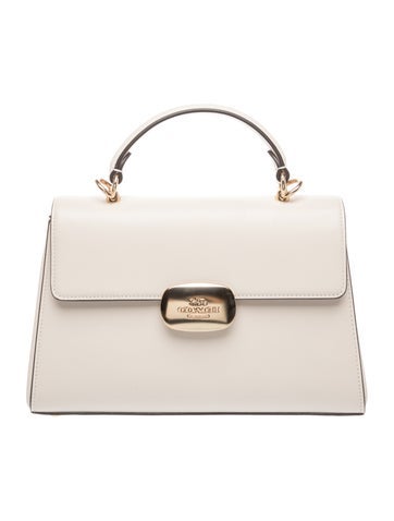 Leather Top Handle Bag