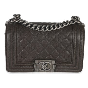 Chanel Interlocking CC Boy Bag Small