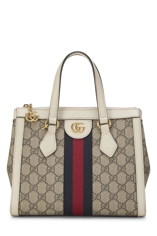 Original GG Supreme Canvas Ophidia Tote Small