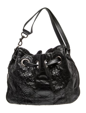 Dior Cannage Vintage Shoulder Bag