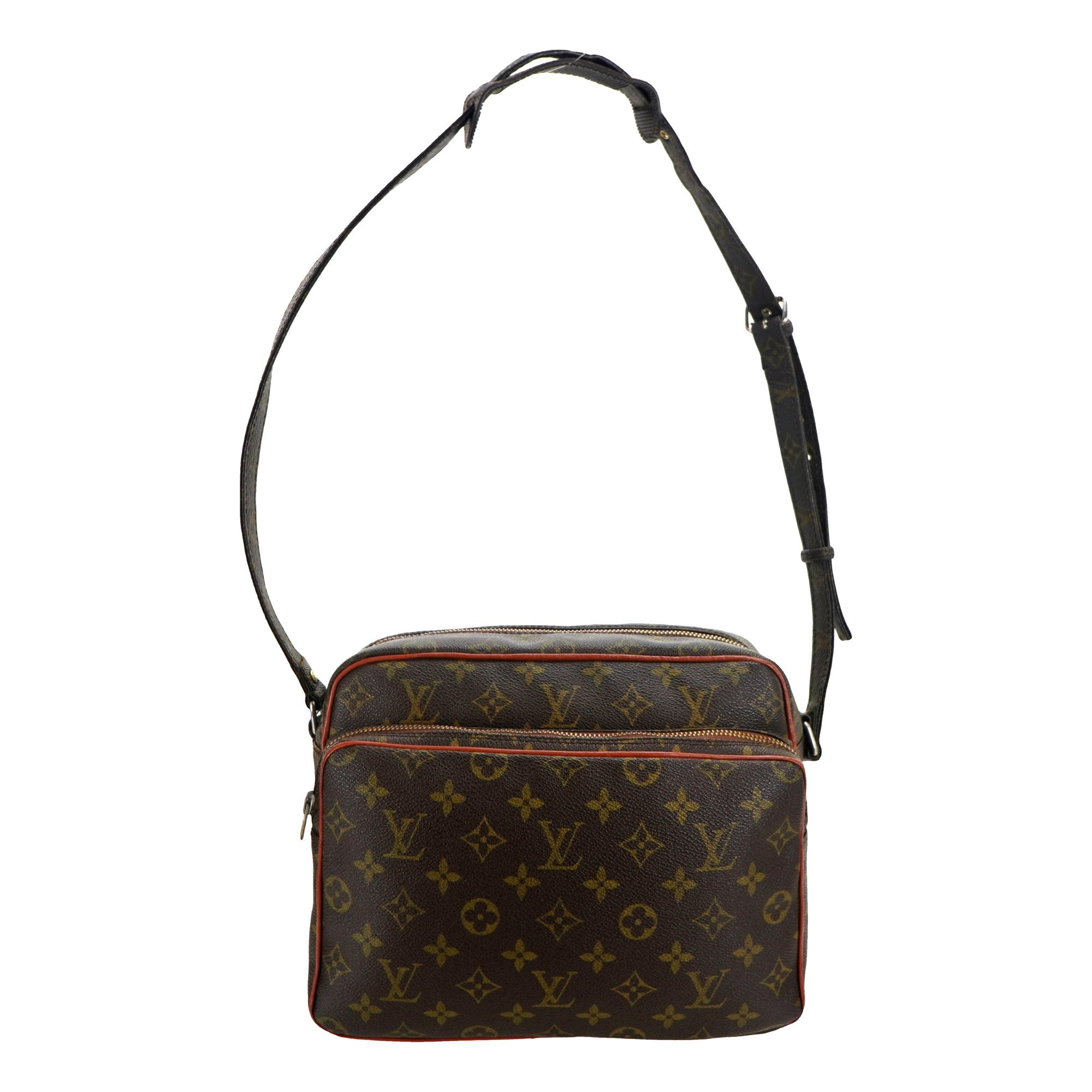 Nile leather crossbody bag