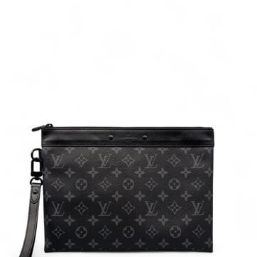 Coated Canvas Pochette To Go