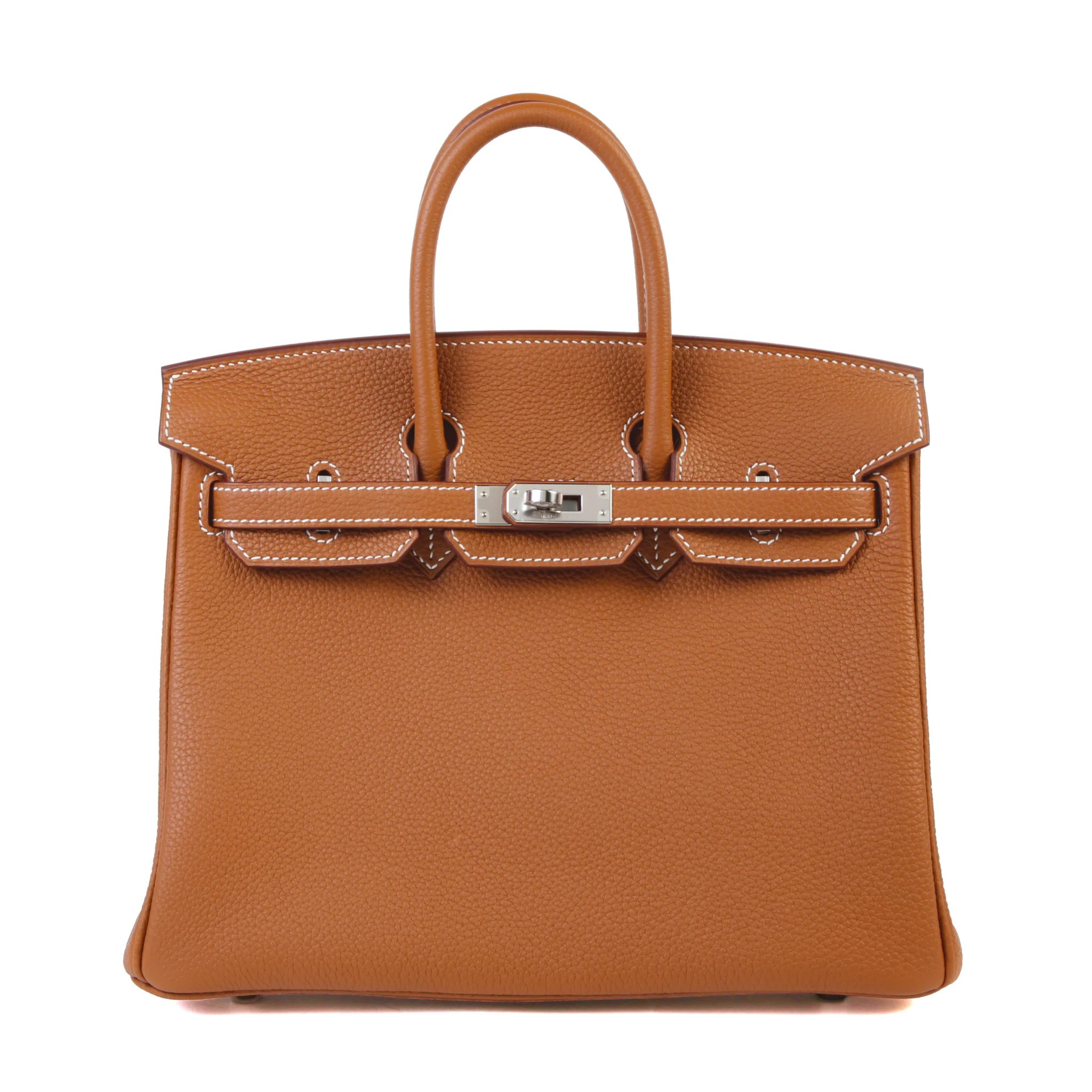 Brand New ( Rank N ) HERMÈS Birkin 25 Gold (37) Togo Palladium hardware G (2026)