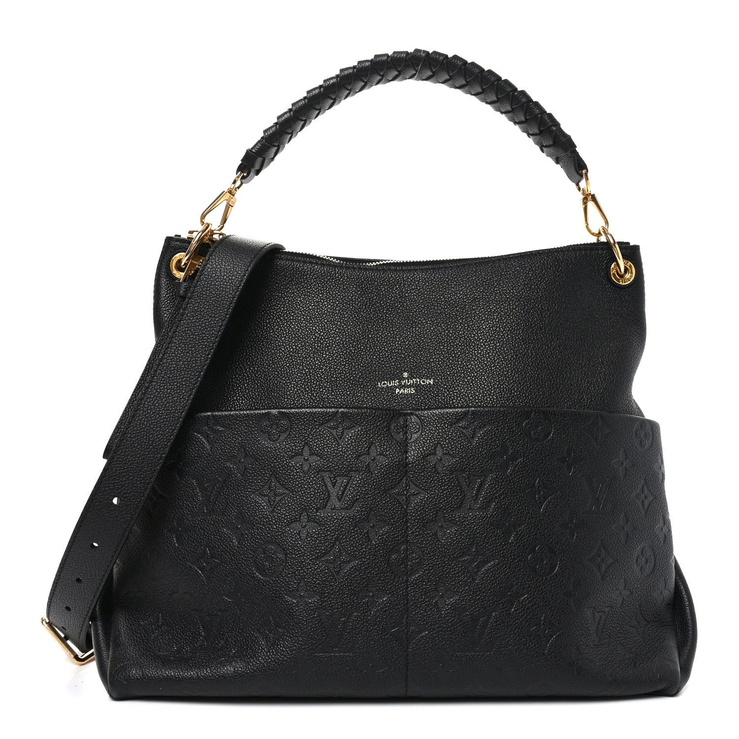Louis Vuitton Louis Vuitton Empreinte Maida Hobo Black