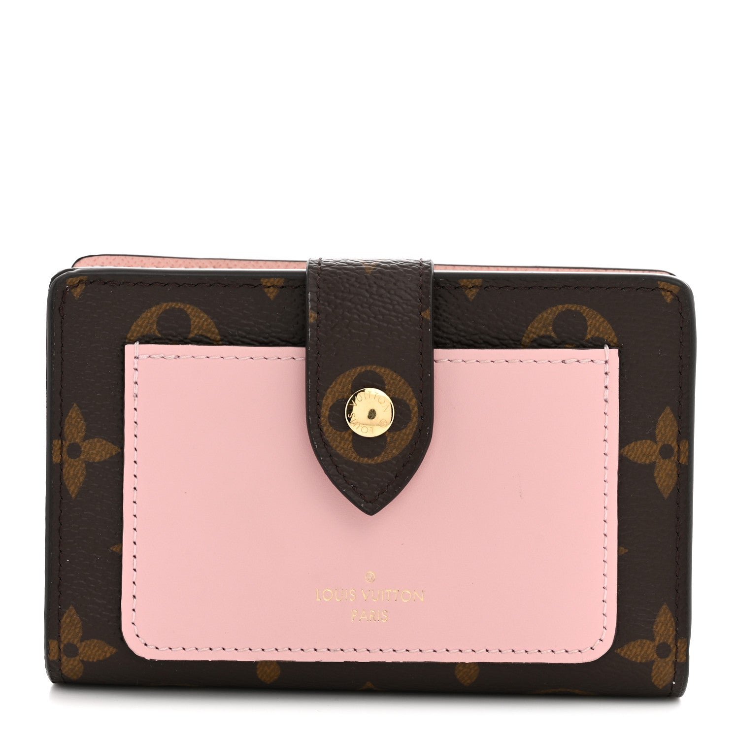 Louis Vuitton Monogram Juliette Wallet Rose Ballerine