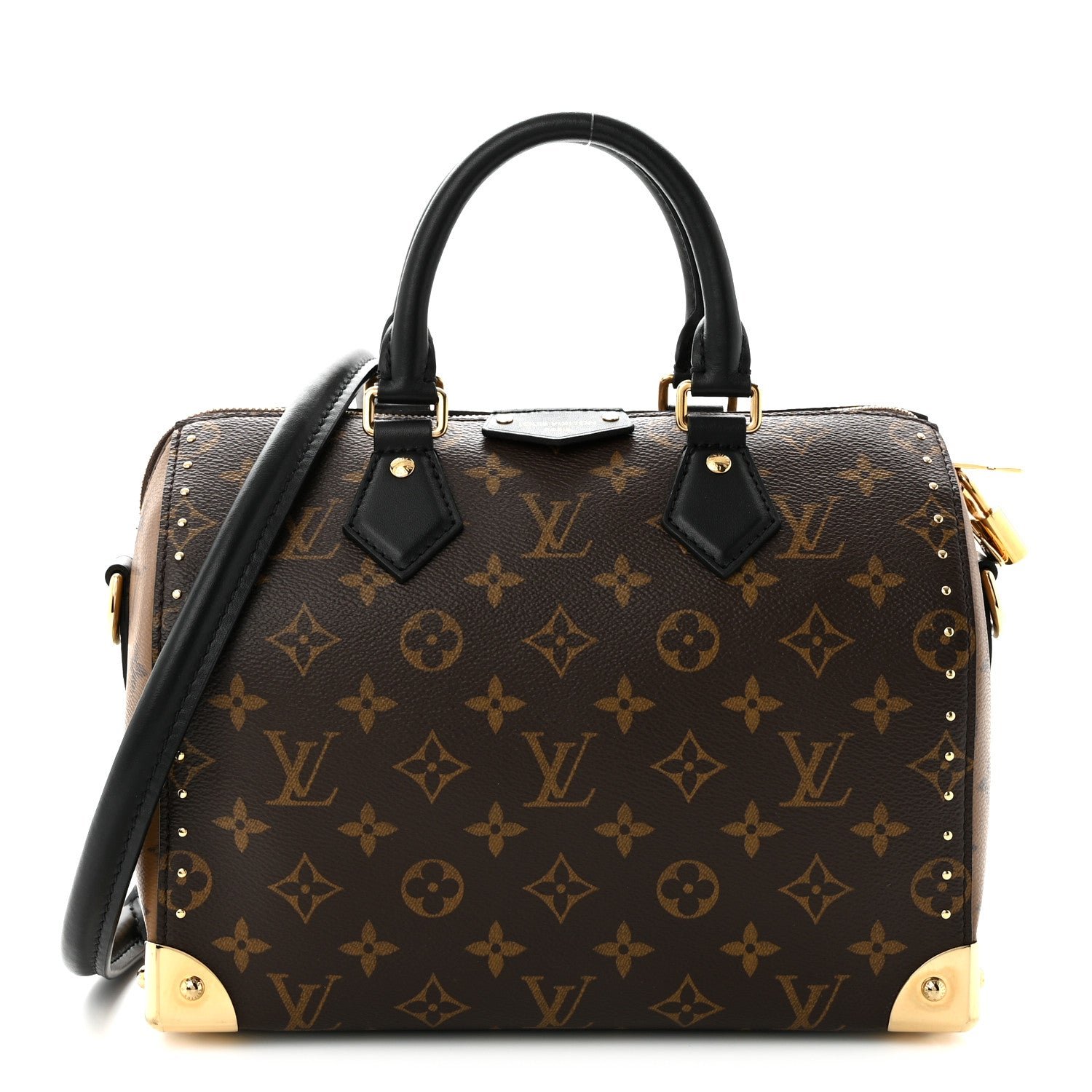 Louis Vuitton Reverse Monogram Speedy Trunk 25