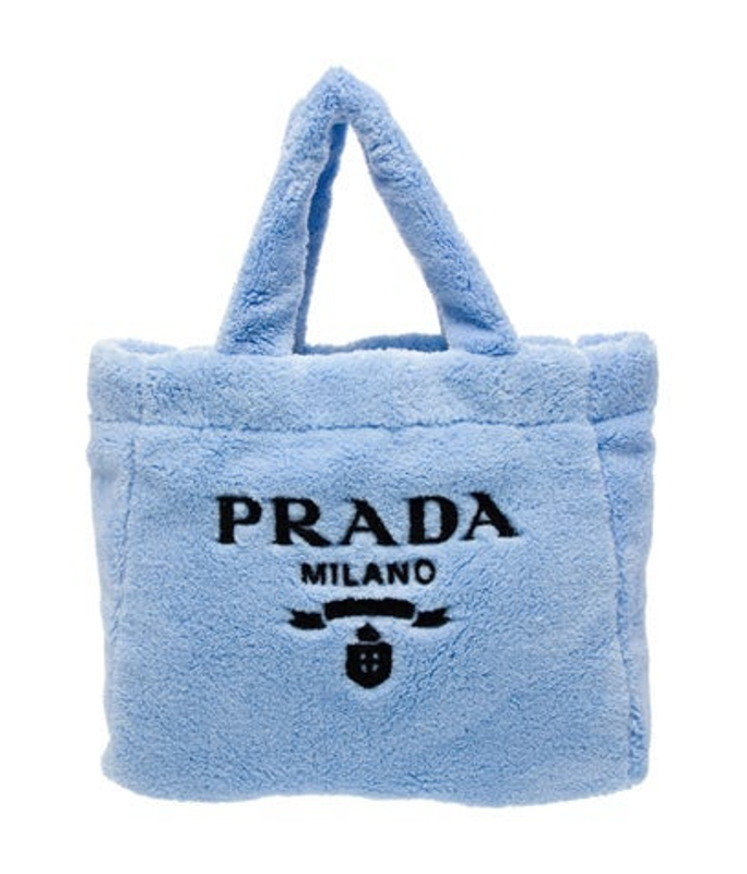 Prada Enameled Metal Triangle Shoulder Bag W Tags