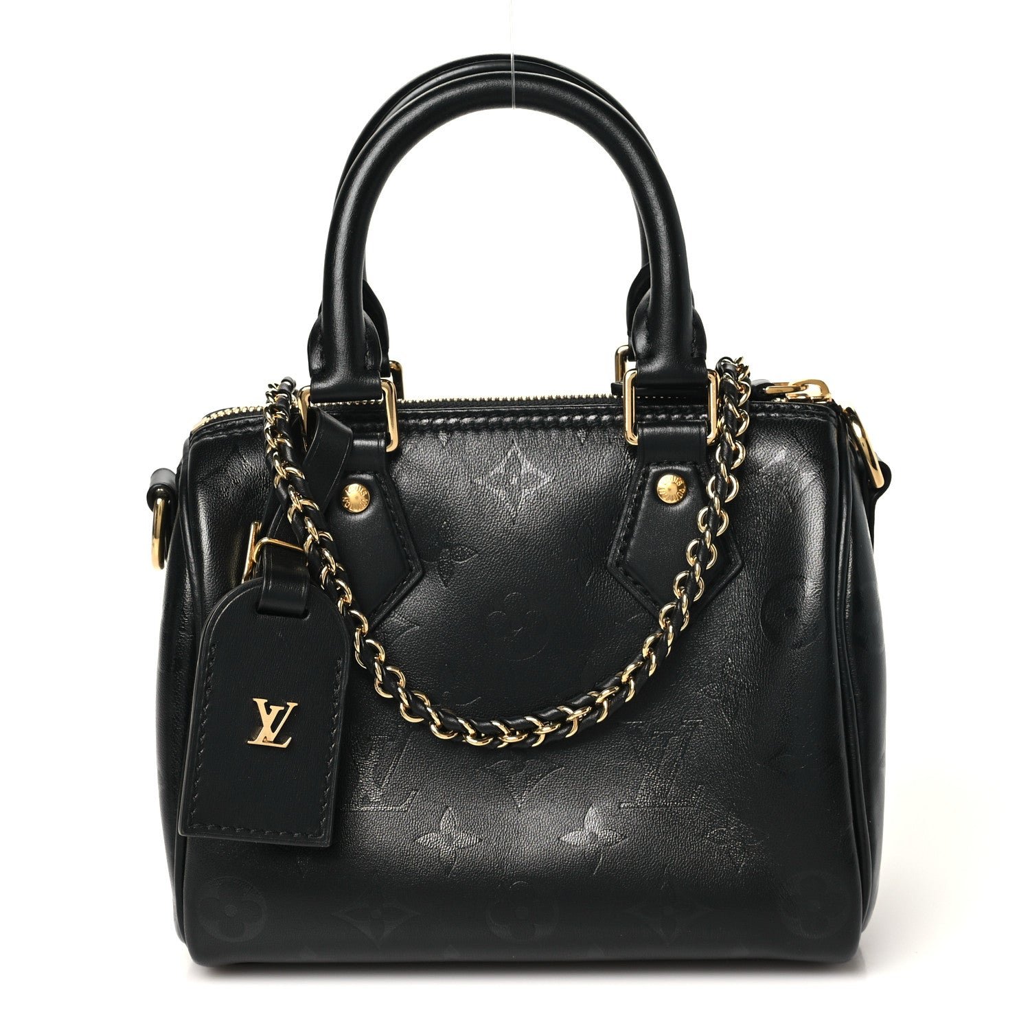 Louis Vuitton Monogram Ink Speedy BB Black