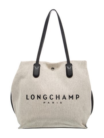 Longchamp Canvas Essential Toile Canvas Tote Large