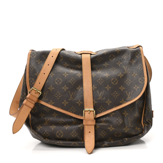 Louis Vuitton Monogram Saumur 35