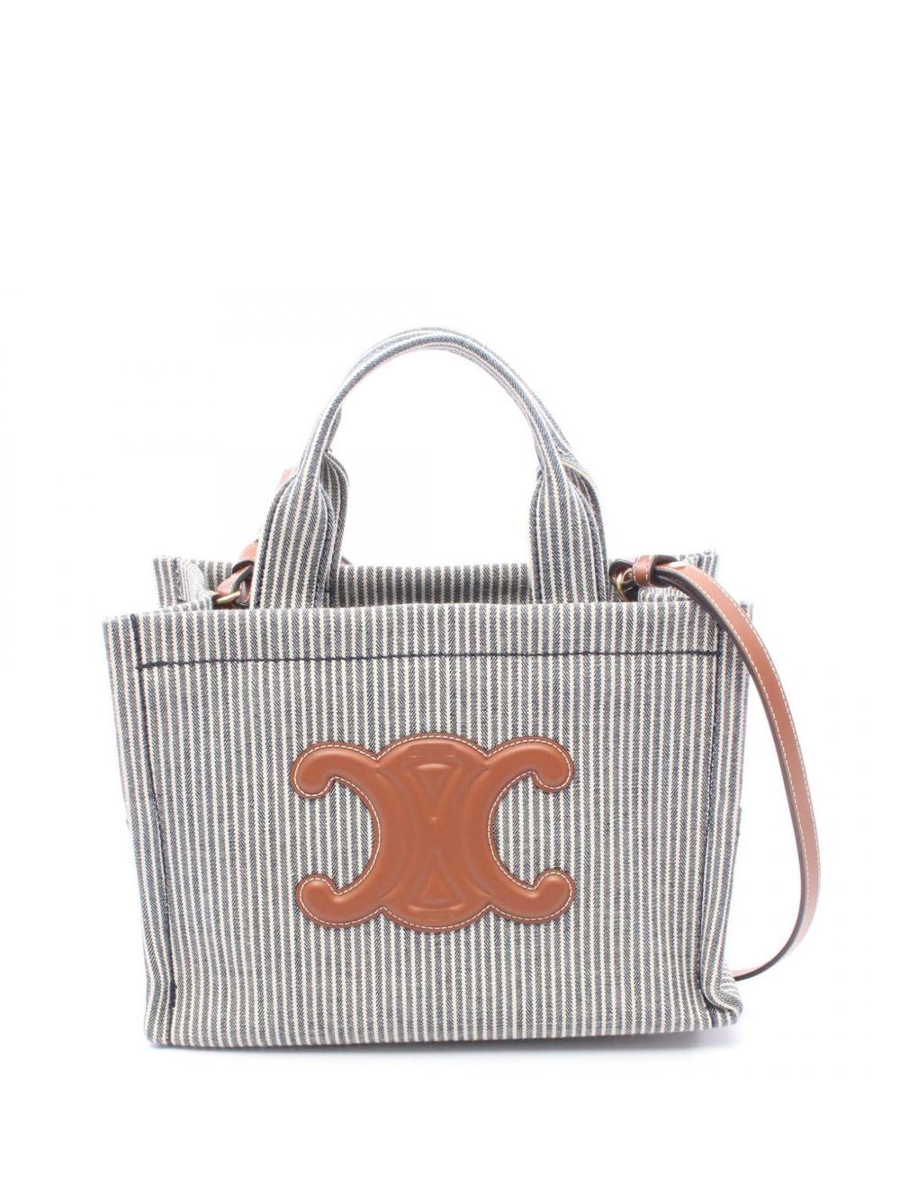 Celine 2010-2026 Small Canvas Cabas Thais satchel