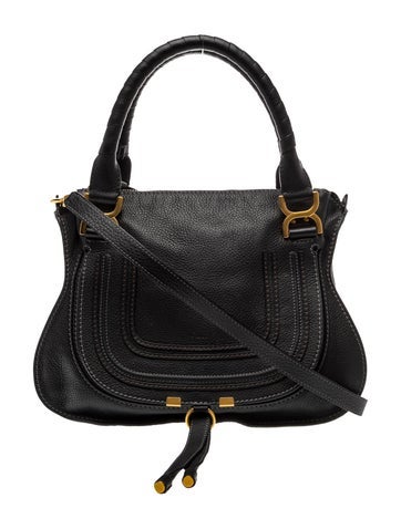 Leather Marcie Shoulder Bag Medium