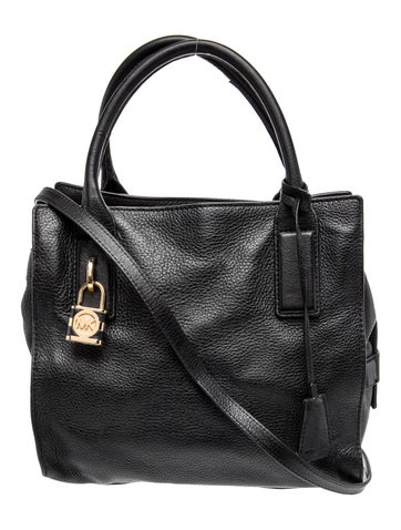 Leather Top Handle Bag