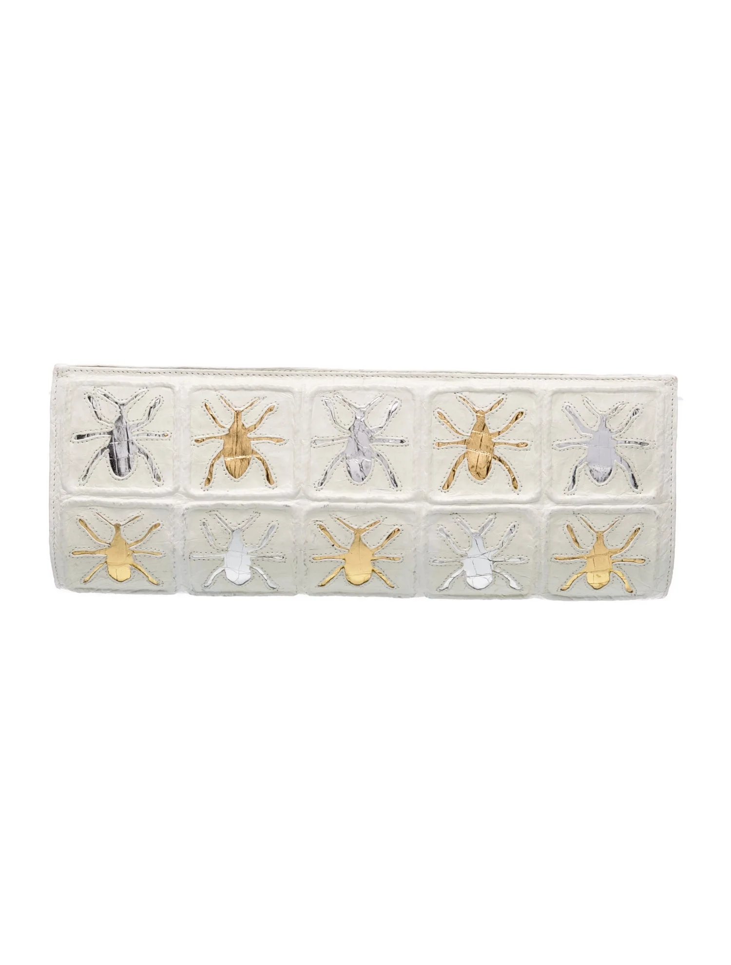 Nancy Gonzalez Leather Clutch