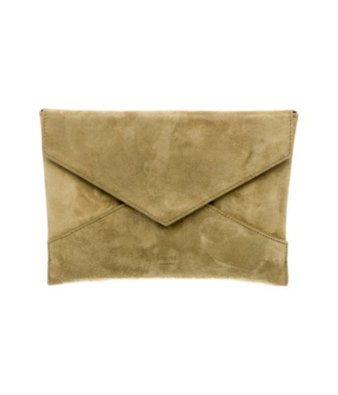 Khaite Suede Clutch
