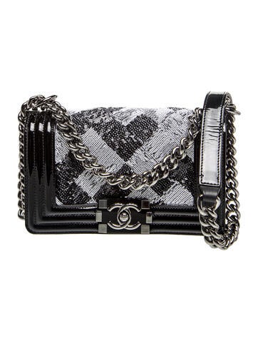 Small Sequin Boy Bag