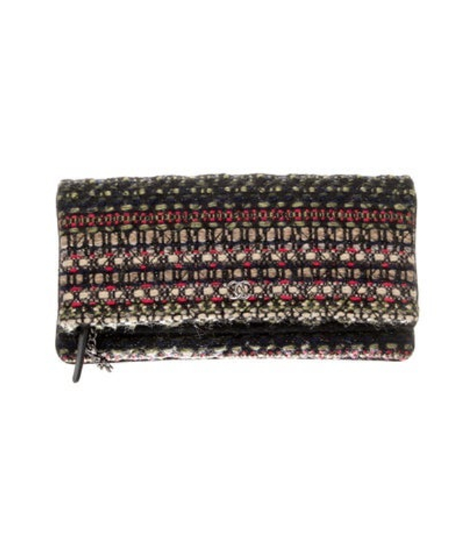 Chanel Paris Salzburg Tweed Clutch