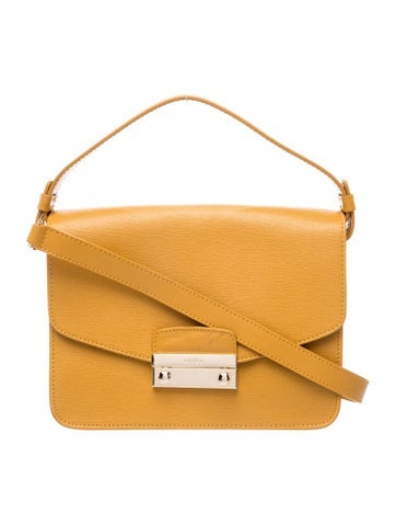 Leather Top Handle Bag