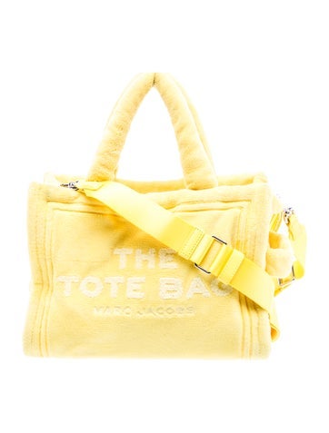Terry Cloth Top Handle Bag