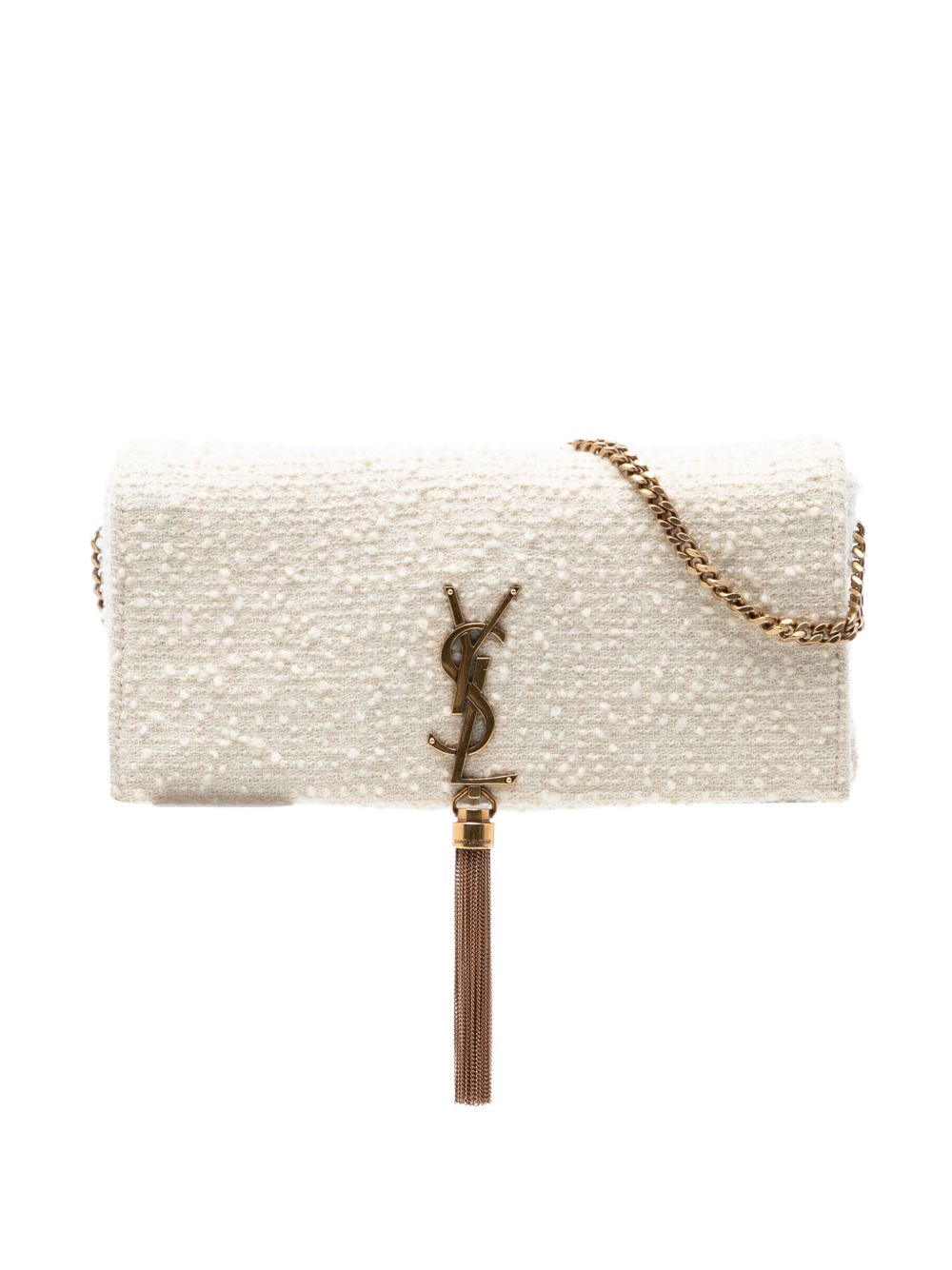 2020 Tweed Monogram Kate 99 Tassel Bag satchel