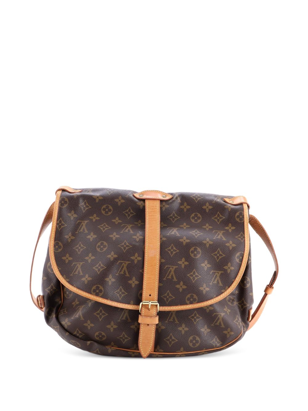 Louis Vuitton Saumur Handbag Monogram Canvas 35 crossbody bag