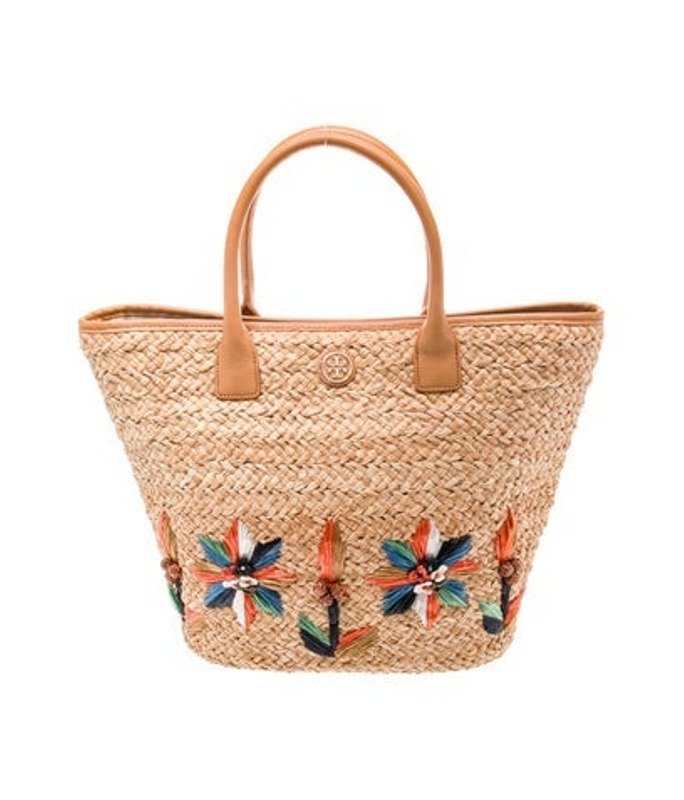 Tory Burch Burch Straw Tote