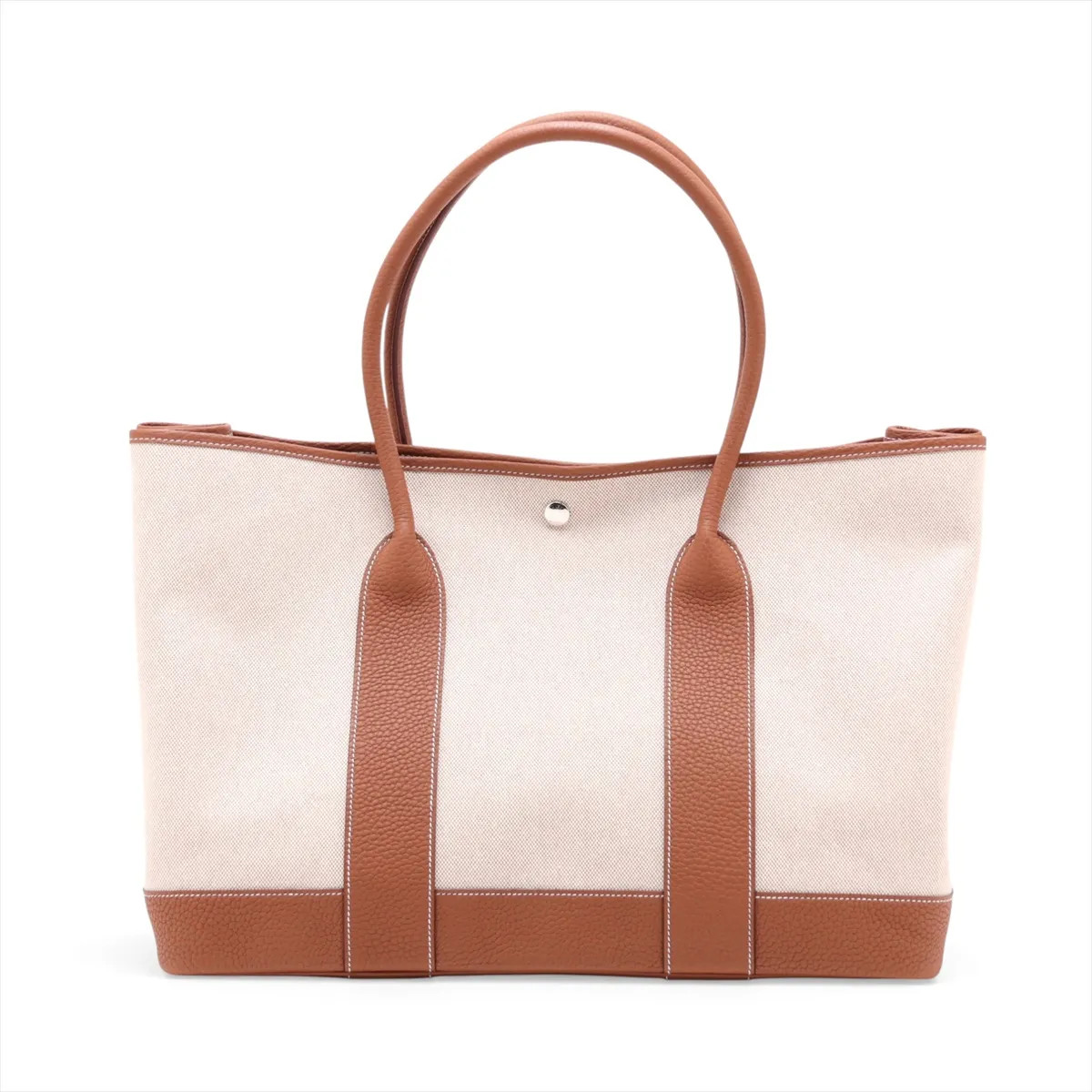 Hermès Neo Garden 41 Voyage Twirl Ash x Negonda Beige x gold Silver Metal Fittin